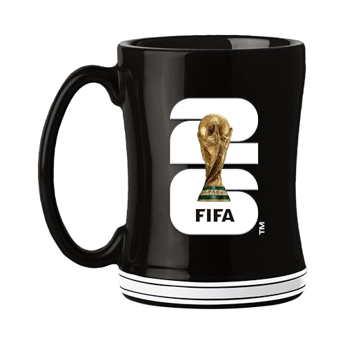 HONAV Soccer FIFA World Cup 2026 14oz Sculpted Relief Mug