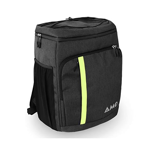 AMO Hookah Backpack – extra großer Shisha Rucksack, Picknick Rucksack + Dicker rundum Polsterung & für Shisha Sets…