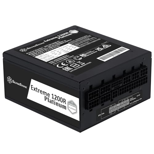 Silverstone Extreme 1200R Platinum SST-EX1200R-PL - Alimentatore PCI-E 5 Cybenetics Platinum Da 1200 W - 4