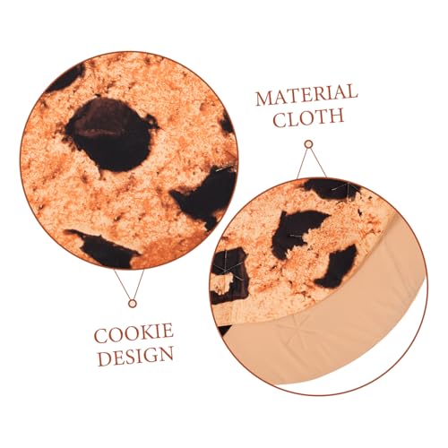 Costume de biscuit en tissu marron doux pour cosplay sans gêne - 3