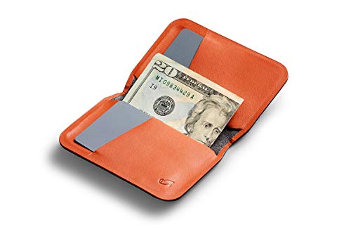 Bellroy Apex Slim Sleeve (Slim Bifold Leather Wallet, RFID Protected) - Indigo - Thumbnail 4