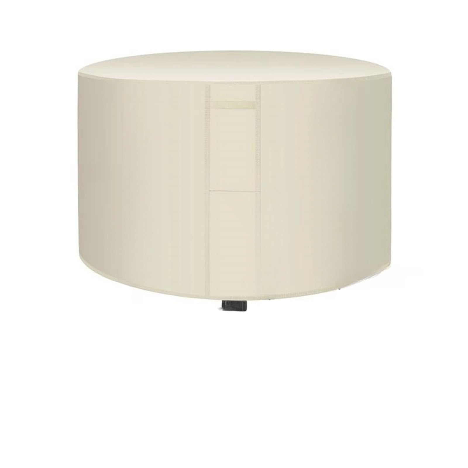 Housse de table ronde de jardin lourde 420D beige bâche meubles extérieur