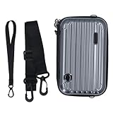 [Stoßfester Schutz] Die dicke Gummi-Innenstütze mit samtiger Oberfläche schützt Ihre Action-Kamera beim Transport vor Stößen und Stürzen.