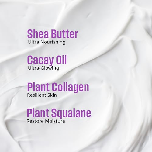 Image of Nutrius Brazilian Body Butter, Botanical Bliss Scent, Hydrating Body Cream with Botanical Extracts & Nourishing Oils, Paraben Free, Vegan, 2 x 6 fl oz