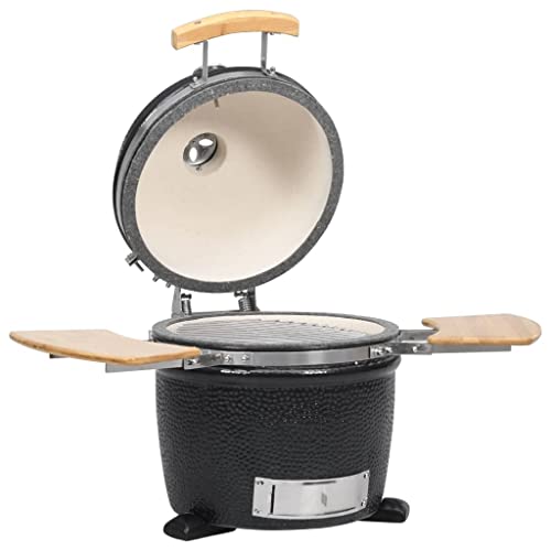 Vidaxl - Kamado Barbacoa Parrilla Quemador Cerámica 44 Cm - Negro En Oferta Vidaxl Kamado Barbacoa Parrilla Quemador Cerámica 44 Cm