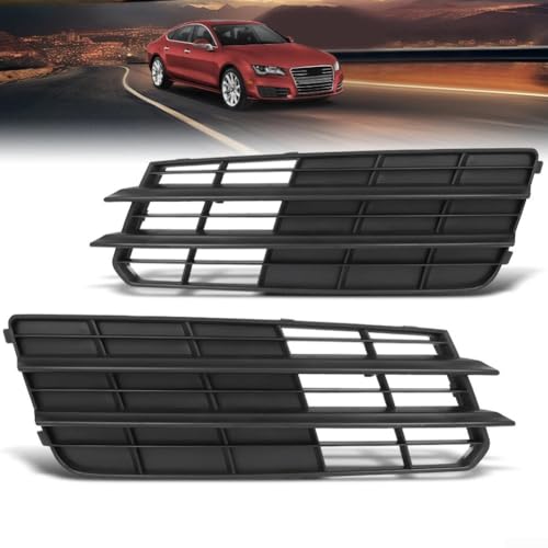 Lot de 2 housses de feux de brouillard avant inférieurs pour véhicules A7 2011–2014 OEM 4G8807681 4G8807682 pièces compatibles