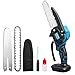 Akku Kettensäge für Makita 18V Akku,550W Handkettensäge Klein,Motorsäge,Astkettensä... 6 Zoll Mini-Kettensäge zum Holzschneiden und Baumbeschneiden （Ohne Akku）