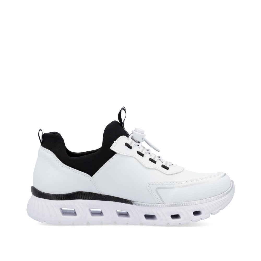 Rieker Damen Slip-On Sneaker M6062, Frauen Halbschuhe