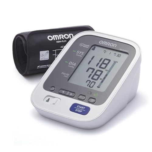 OMRON M6 Comfort - Tensiómetro, tecnología Intelli Wrap Cuff lo que permite obtener resultados precisos en cualquier posición alrededor del brazo, memoria de hasta 200 mediciones