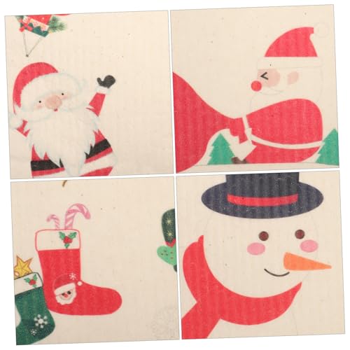 Servilletas de tela navideñas PRETYZOOM, el detalle ideal para regalar y vestir cocinas 8
