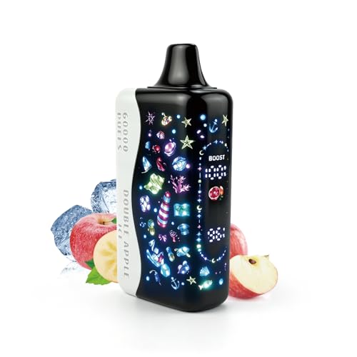 �y�_��/�����������zRemit POPMIST 60000��z�� �d�q�^�o�R �g���̂� �x�C�v �����ʃf�B�X�v���C Boost/Norm���[�h�ؑ� �G�A�t���[���� ���� �V�[�V�� �����^�� Type-C�[�d�� �����C�^�o�R �l�C �։��^�o�R �։��O�b�Y 
