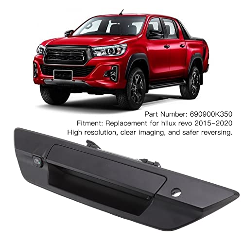 Câmeras de reserva, alça de porta traseira 690900K350, substituição para Hilux Revo 2015-2020