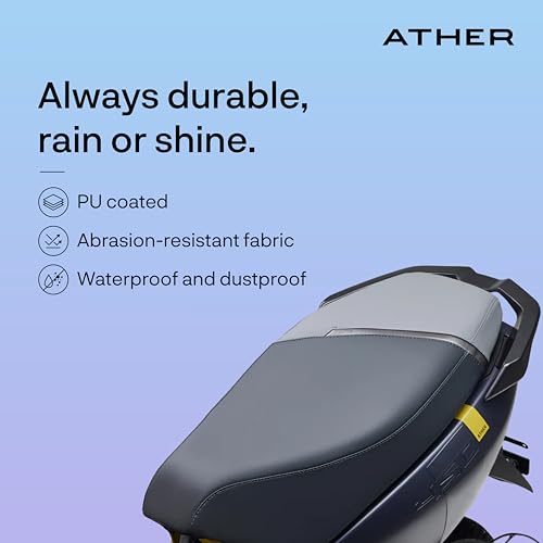 Image of ATHER 450 Seat Cover - Diagonal Grey | Ergonomic Anti-Slip & Dustproof Seat Cushion Cover | Precision Fit 450 Series