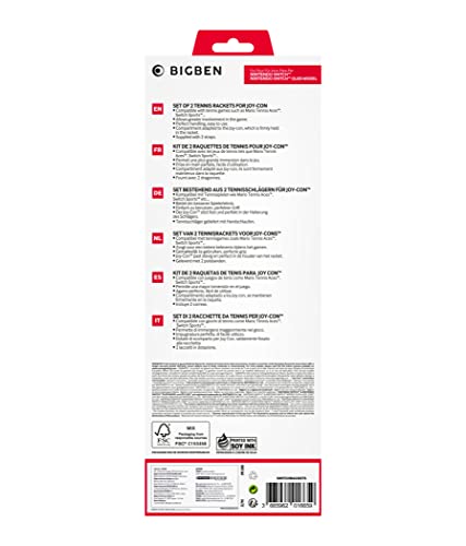 Bigben Interactive Joy Con Tennis Rackets Kit Spéciale Nintendo Switch Neuf - vue 10