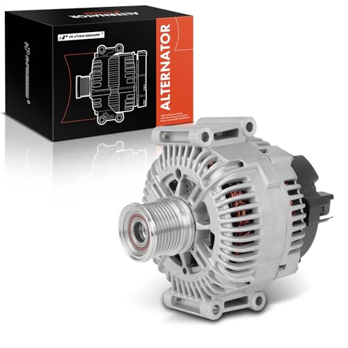 A-Premium Alternator, 12V 180A 8-Groove Clutch Pulley CW