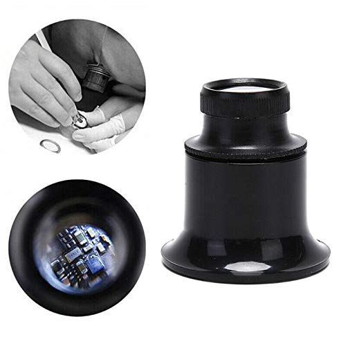 20X Joyeros Ojo Lupa Bucle Lupa Lupa Relojeros Herramientas de joyería The New