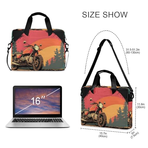 Bolso Vintage para Laptop 13-16 Pulgadas con Bolsillos miniatura 5