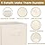 Criusia Storage Cubes, 11 Inch Clothes Storage Bins with Dual Handles (10 Pack), Fabric Collapsible Storage Bins for Shelves Closet, Cubby Organizer Bins for Clothing Toys Blanket Yarns (Beige)