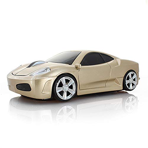 Image of Jinfili car Mouse Wireless Computer Office Ergonomic Mice for Notebook Laptop Windows 1600DPI 2.4Ghz Blue Light