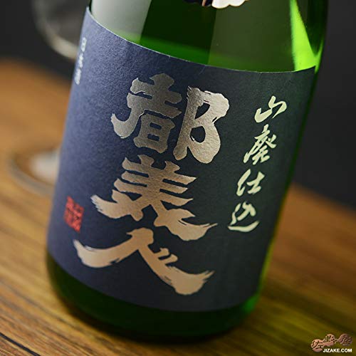 都（みやこ）美人 山廃特別純米 無濾過生原酒 紺ラベル　兵庫県都美人酒造 1800ml