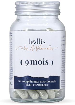 Hollis - Complément alimentaire 9 mois | 90 gélules
