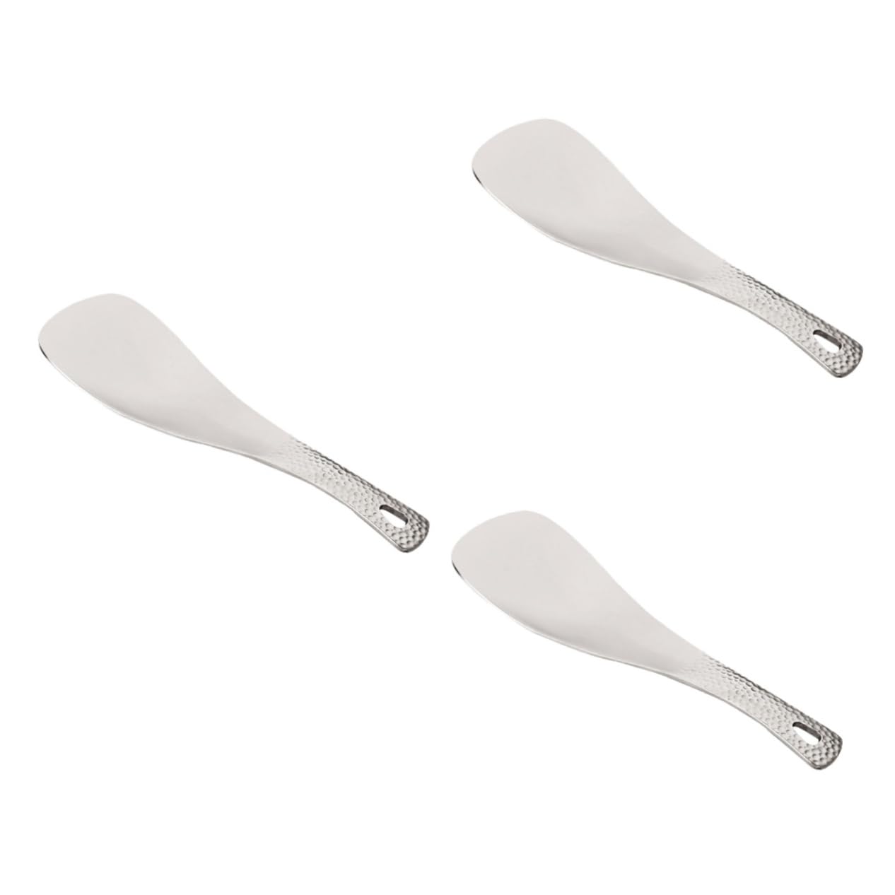 VANZACK 3piezas Cuchara De Titanio para Camping Utensilios De Cocina Ligeros y Resistentes para Picnic y Actividades Al Aire Accesorios De Camping Portátiles