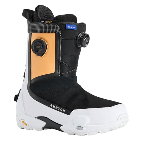 Best Snowboard Boots for Advanced Riders: Top Picks 14 Burton Men's Highshot X Step On Snowboard Boots (Orange Cream/Multi, 9.5)