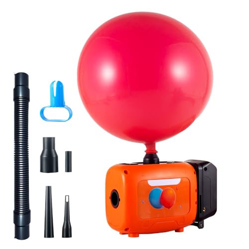 Cordless Balloon Pump Electric Compatible with Dewalt Li-Battery for All Balloons, 5 in 1 Balloon Pump Outdoor for Inflating/Deflating Balloons, Air Beds Yoga Balls & Party Decoration (No Battery)