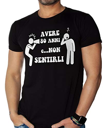 IMage T-Shirt Avere 80 Anni e Non Sentirli