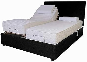Split Head Bed Sheet Set Cal King 4 Pcs - Adjustable Split-Cal King Size Aqua Blue 100% Solid Satin Sheets - Split Head Sheets - Split Down 28 inches from The top