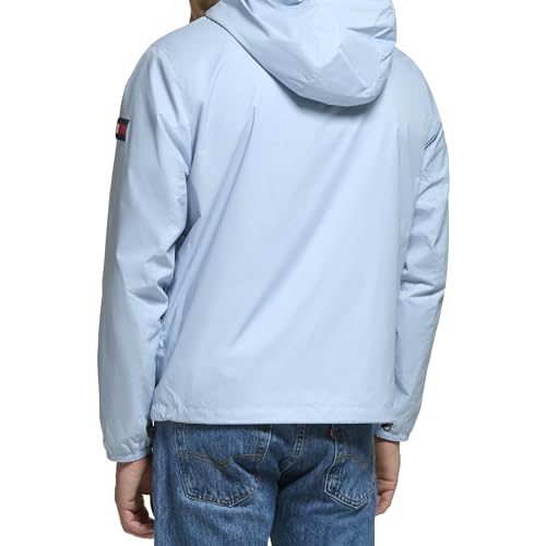 Image of Tommy Hilfiger Men's Simple Hooded Rain Jacket