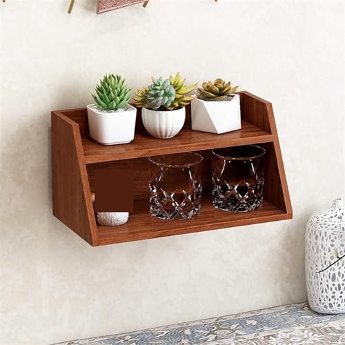 Support de rangement en bois pour optimiser l'espace de la table