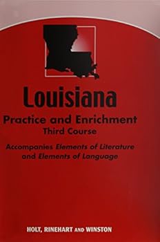 Paperback Elements of Literature: Pratice Enrichment Workbook Grade 9 Book