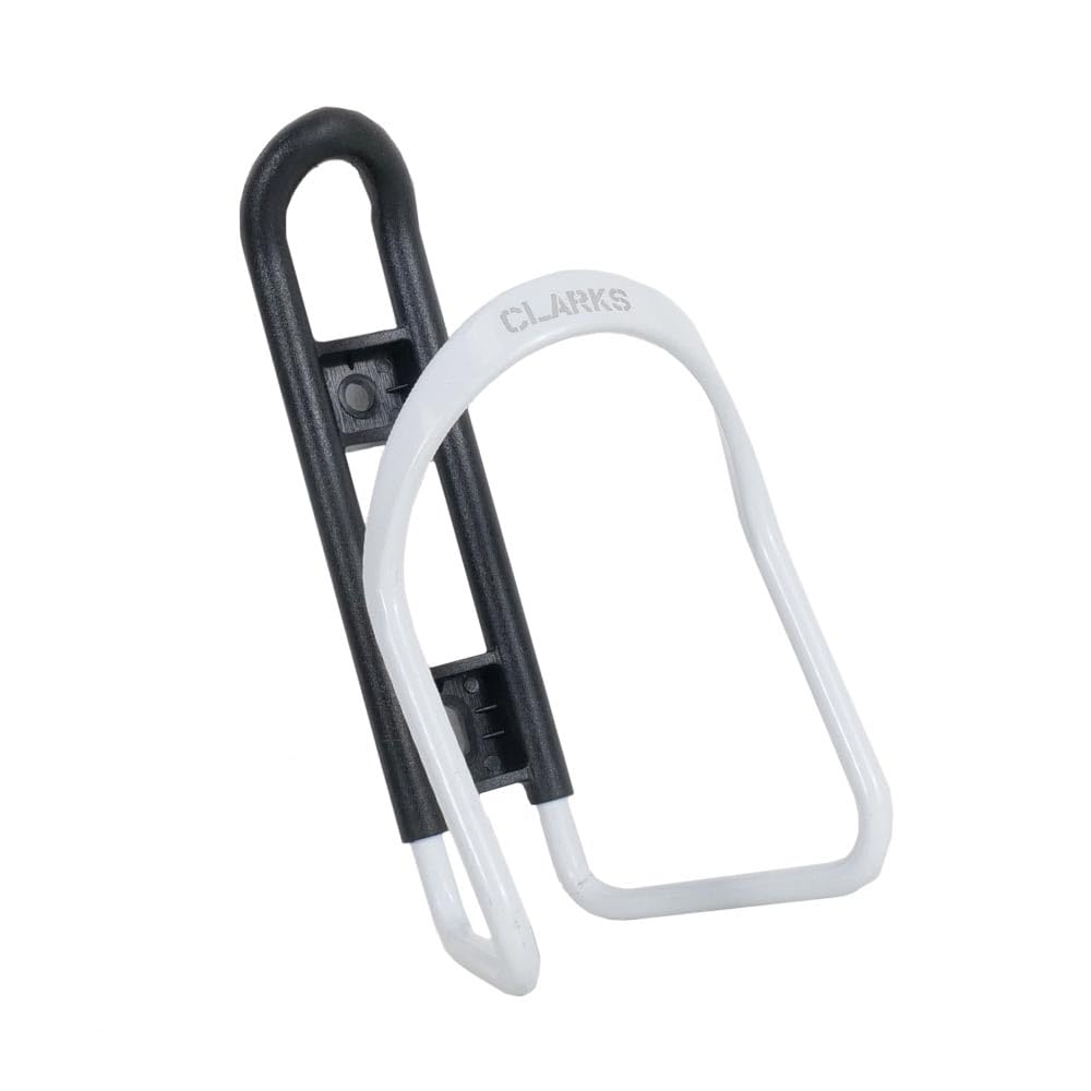 Clarks Cycle Systems BC-20 Polycarbonate and Aluminium Bottle Cage, White