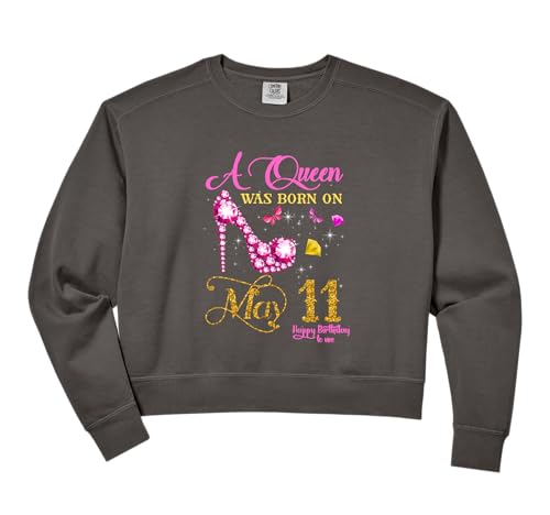 Womens A Queen Was Born on May 11, 11th May