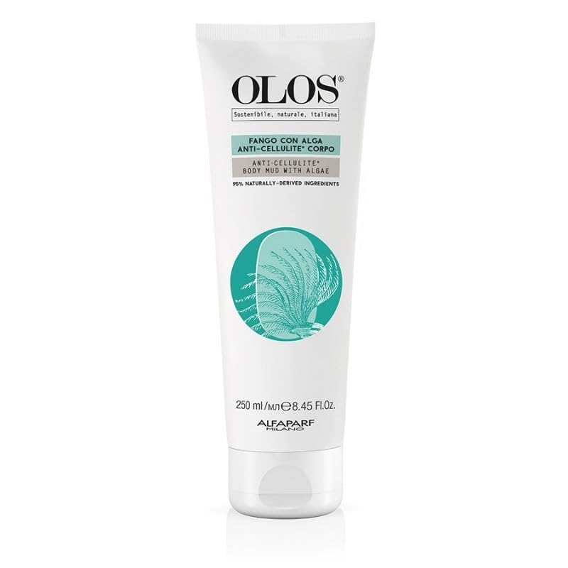 Olos Fango con Alga Anti-Cellulite 250ml - è un trattamento urto professionale formulato per contrastare efficacemente gli inestetismi della cellulite e le adiposità localizzate