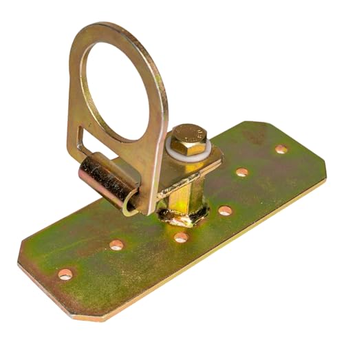 Image of Plamer Safety Reusable Metal Roof Anchor with 360 Swivel for Secure and Versatile Roof Work