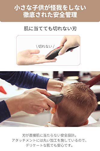 Areti（アレティ） Areti アレティ バリカン コンパクト セルフカット c19331GD の商品画像 3