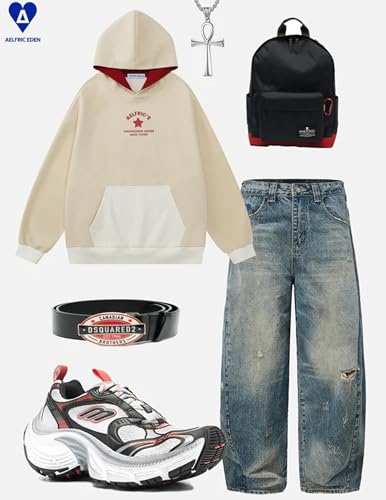 Aelfric Eden Star Hoodie Women Graphic Hoodies Unisex Oversized Print Hoody Y2k Streetwear Hooded Sweatshirt Pocket Pullover - Image 7