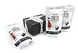 Gimbal's All Natural Black Licorice Scottie Dogs, 6 oz Bags in a BlackTie Box (Pack of 4)