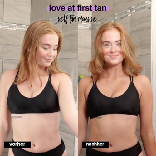 b.tan Violettbasiertes Selbstbräunungsmousse | Love At First Tan – 1-Stunden-Express Sonnenloses Selbstbräunungsmousse… – Ansicht 5