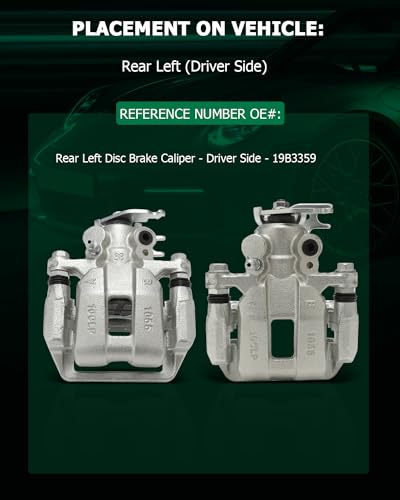 Image of SCITOO 19B3359(Rear Driver Side) Brake Piston Caliper Fit For Acura TSX 2009-2014,For Honda For Accord 2008-2012