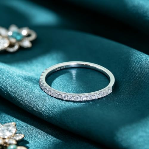 WES IGI Certification 1.5mm LAB Grown Diamond Wedding Band for Women - image 7
