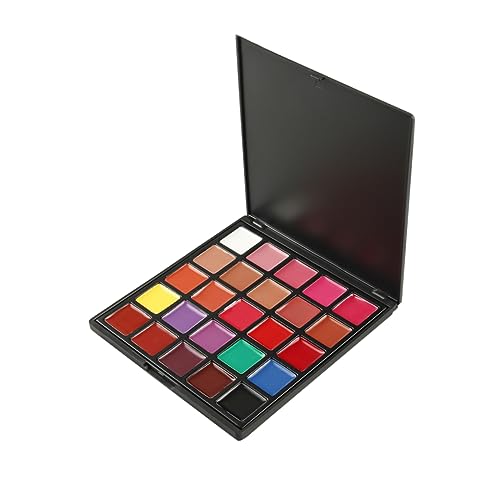 VINTORKY Paleta de Labios Colores Kit de Maquillaje Cosmético para Mujeres y Niñas Brillo Labial Hidratante y Duradero Herramienta de Multifuncional