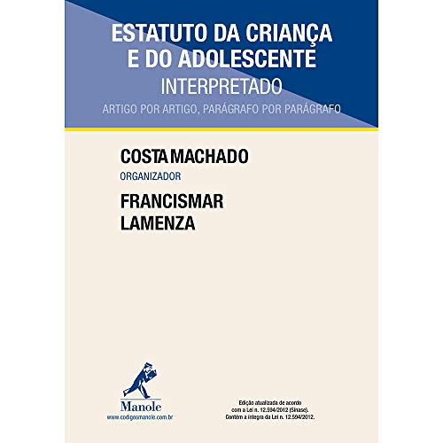 Estatuto da criança e do adolescente interpretado: artigo por artigo, parágrafo por parágrafo