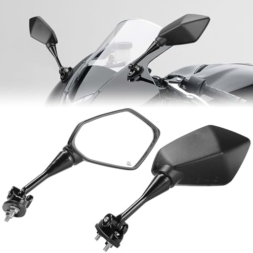 KEMIMOTO Motorcycle CBR 600 CBR600RR Rear View Mirrors Compatible...