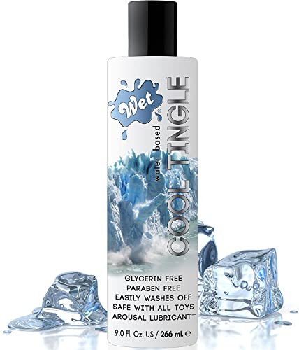 Wet 27308 Cool Tingle 9 Oz Water Based Arousal Lube cover