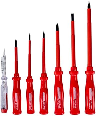 Mannesmann, M 1187-PROFI, Juego de atornilladores para electricid...