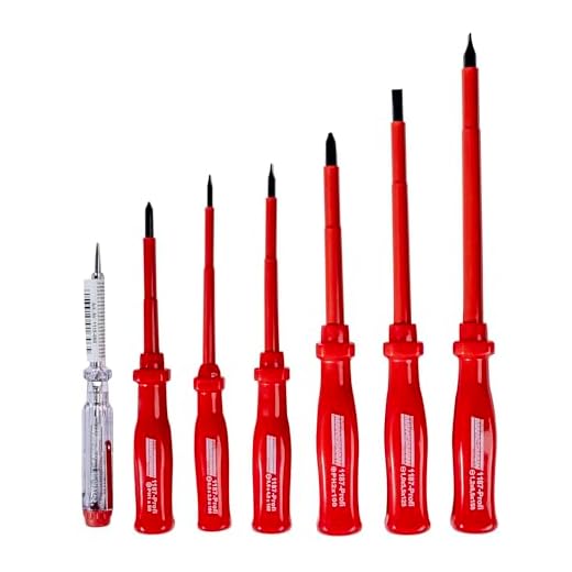 Brüder Mannesmann Set di cacciaviti elettrici, 7 pezzi | M 1187-PROFI