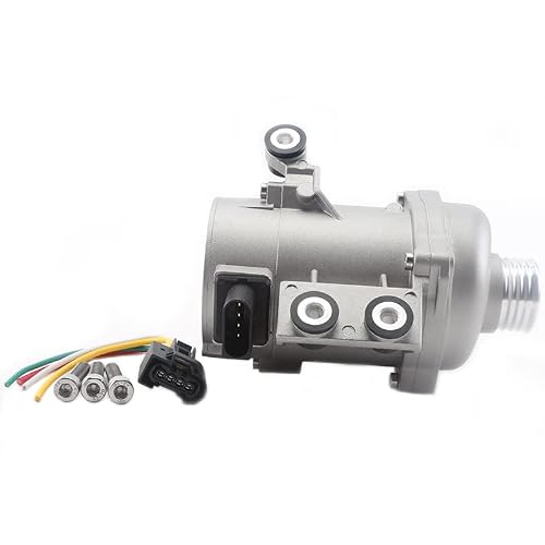 11517563183 11517586925 Electric Water Pump + Thermostat Kit For BMW 328i 528i 530xi 525xi X3 X5 w/Bolt - Thumbnail 6